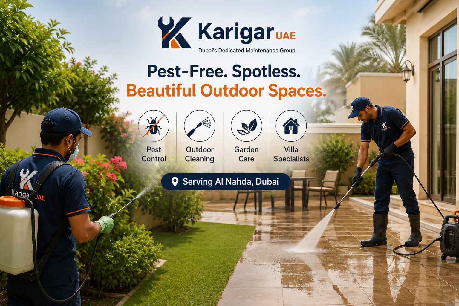 Karigar's Guide to Garden Pest Control & Outdoor Cleaning in Dubai - Maintenance tips and guides