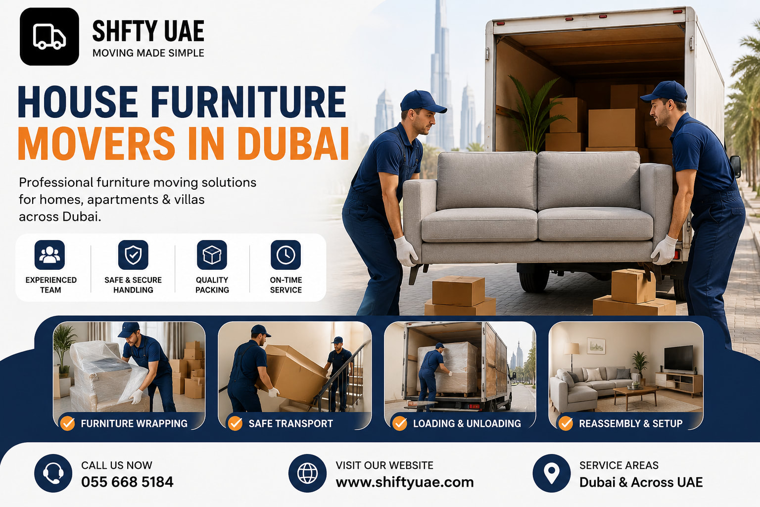 House Furniture Movers in Dubai: A Complete Guide to Safe and Professional Furniture Moving - Moving tips and guides