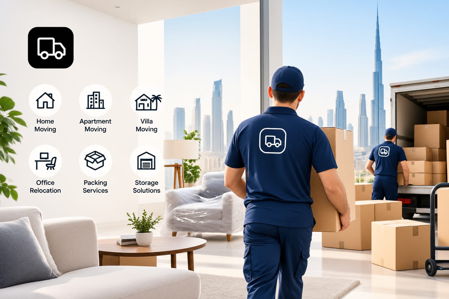 Professional movers and packers in Dubai by Shifty UAE
