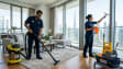 Professional cleaning services in Dubai – Karigar UAE team cleaning a modern apartment
