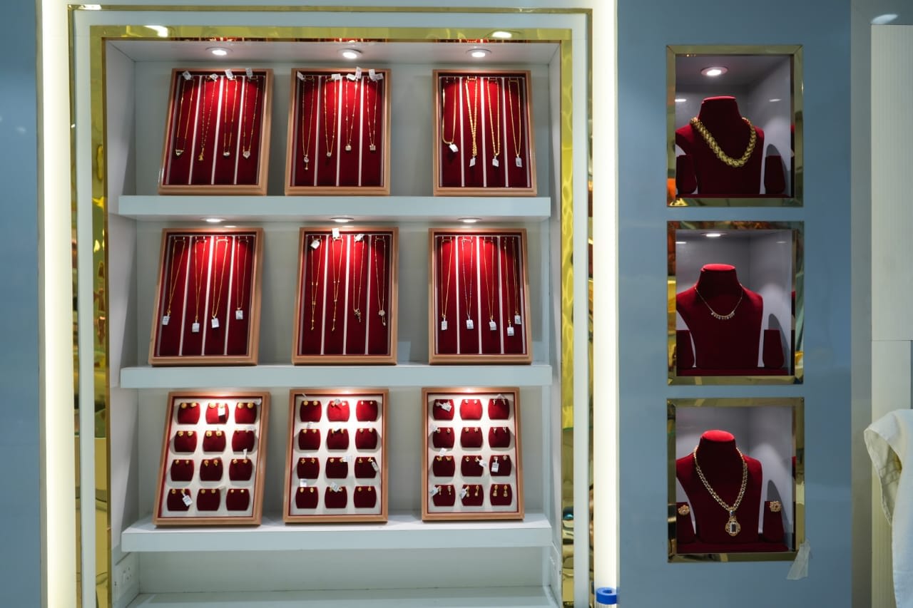 Modern Jewellers store interior