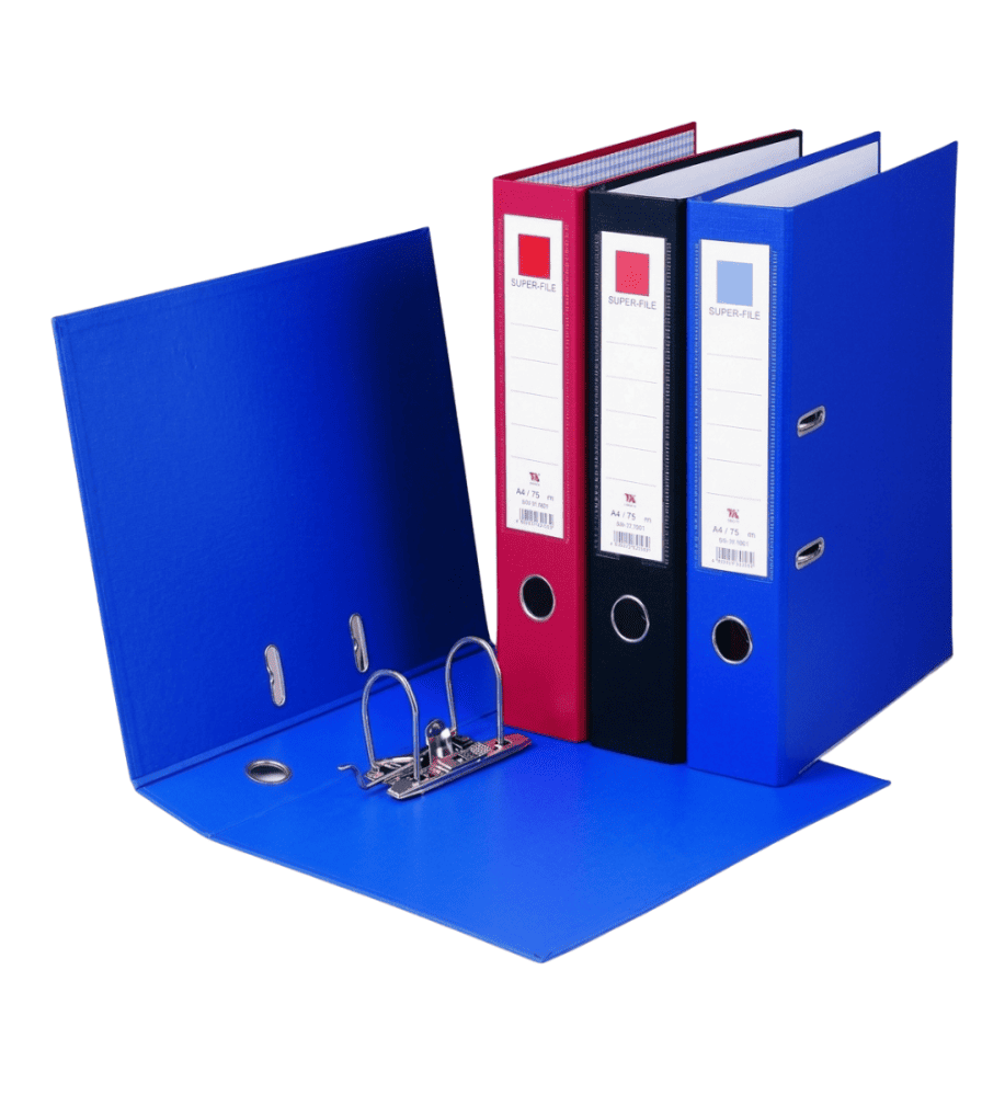Lever Arch File With Index, 3 Inch (1 pcs)