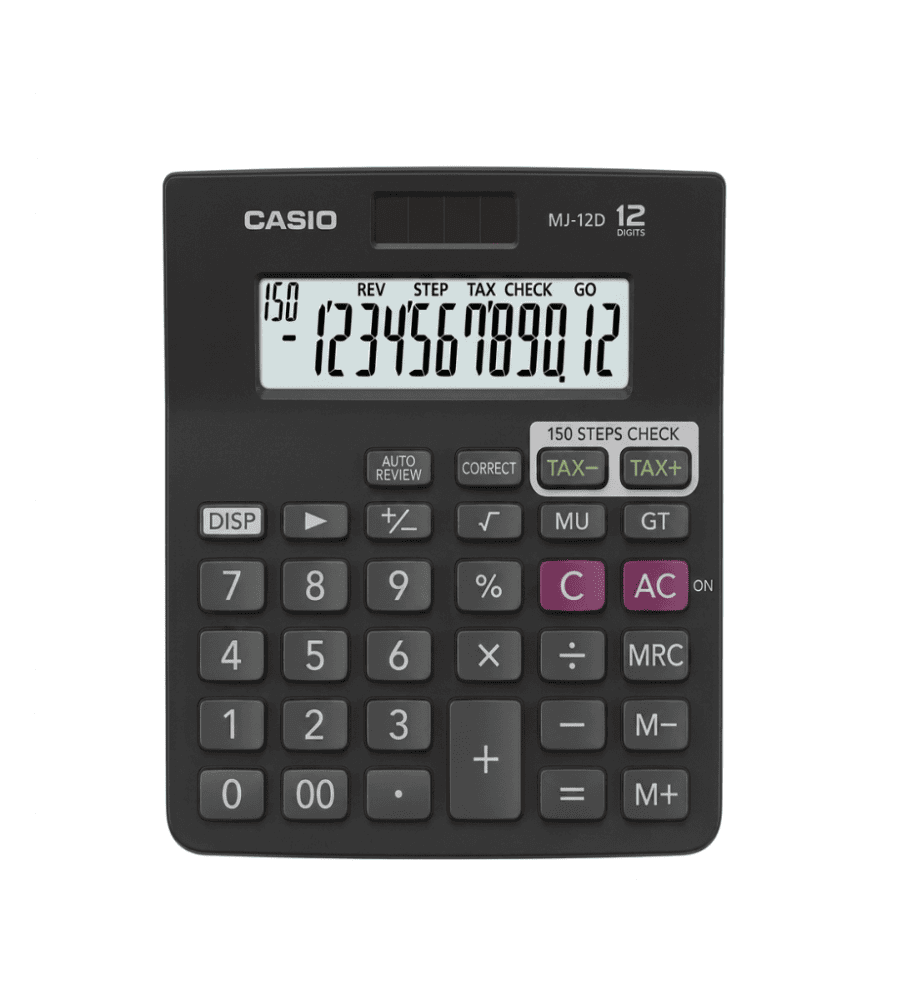 Casio Check and Correct Calculator - MJ-12D