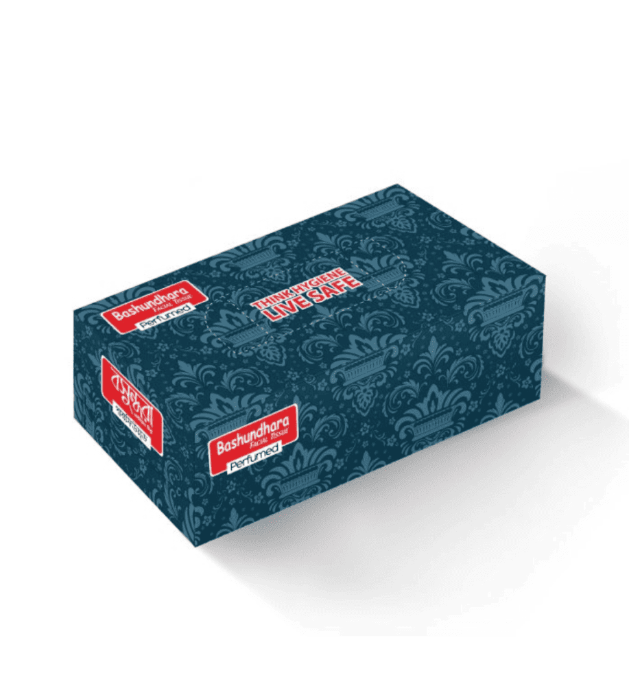 Bashundhara Facial Tissue (150 X 2ply, Perfumed)