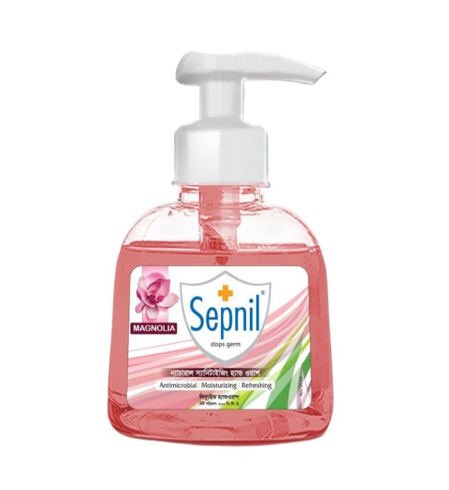 Sepnil Natural Sanitizing Handwash - 200 ml (Magnolia)
