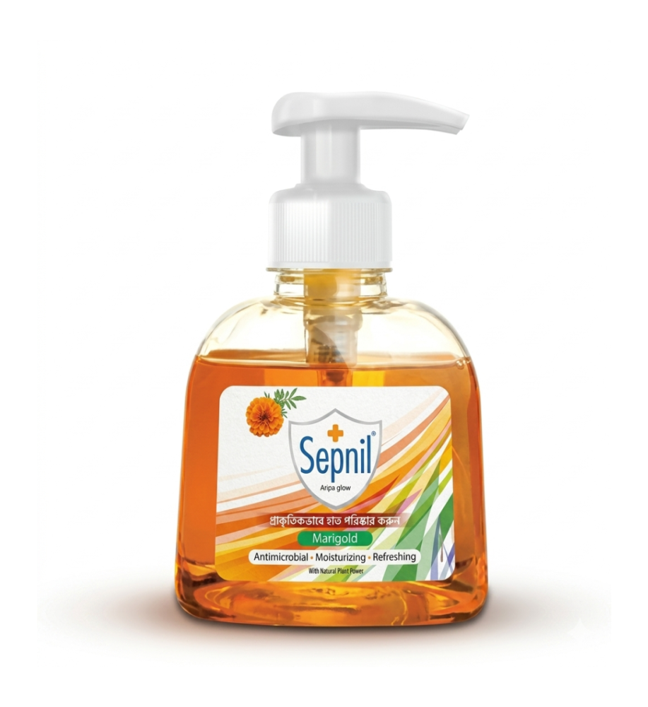 Sepnil Natural Sanitizing Handwash - 200 ml (Marigold)