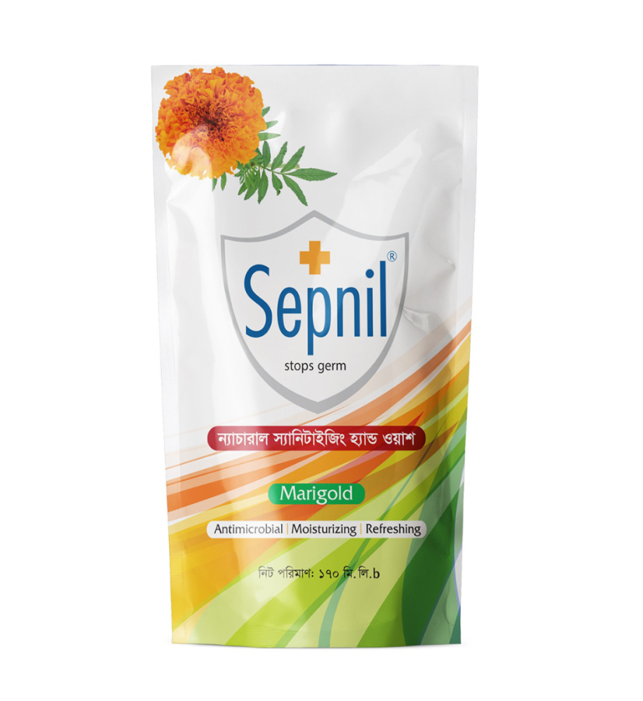 Sepnil Sanitizing Hand Wash Marigold - 170ml ( Refill Pack )