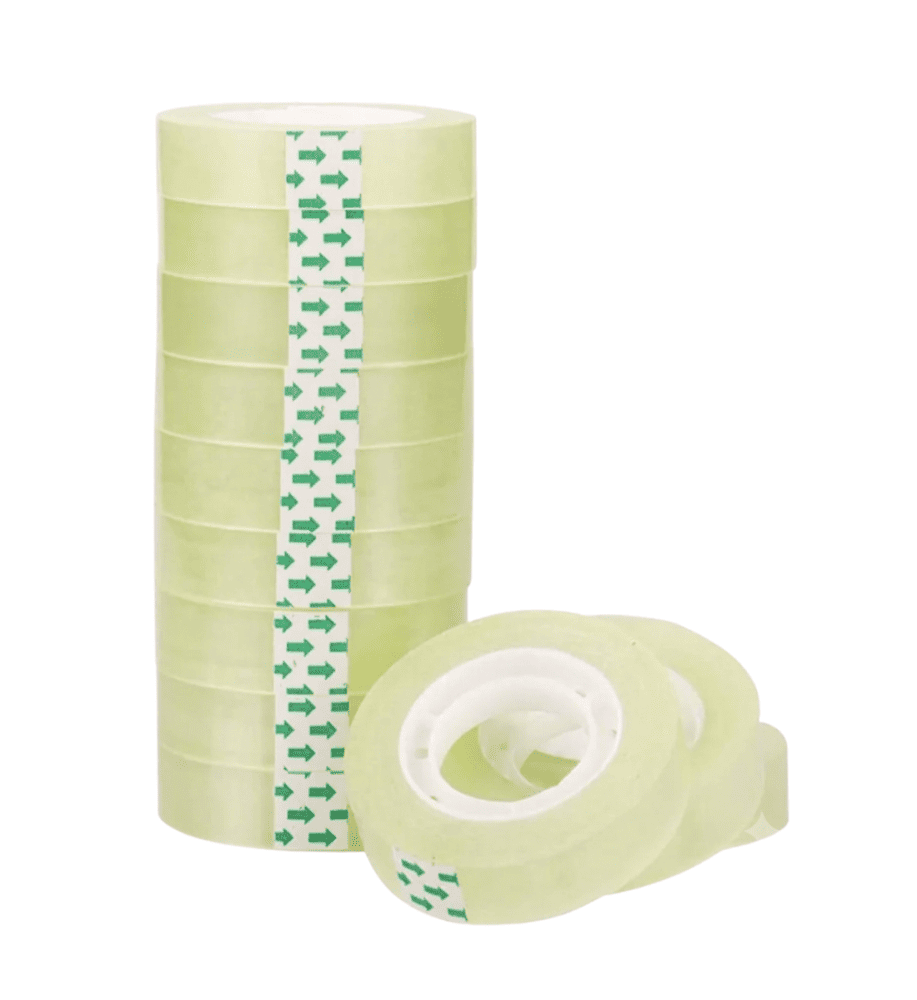Scotch Tape Small Transparent - 0.75 inch - (8 pcs)