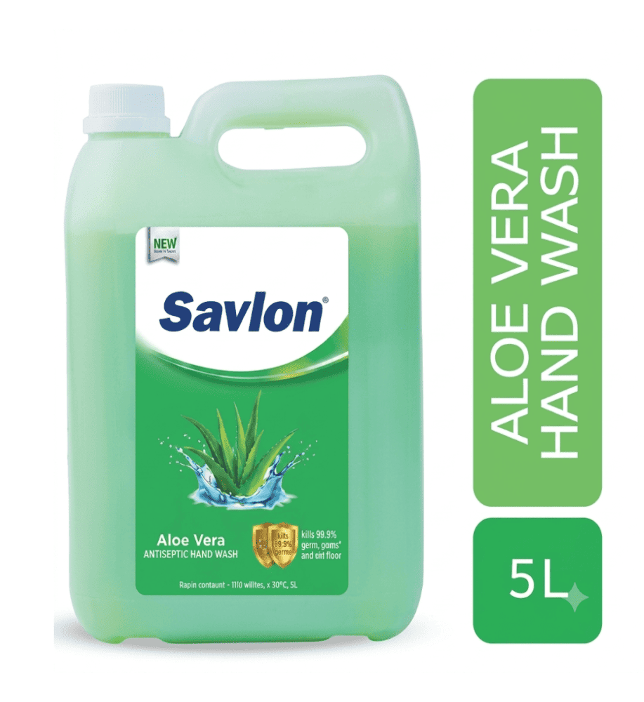 Savlon Handwash - 5 Liter (Aloe Vera)