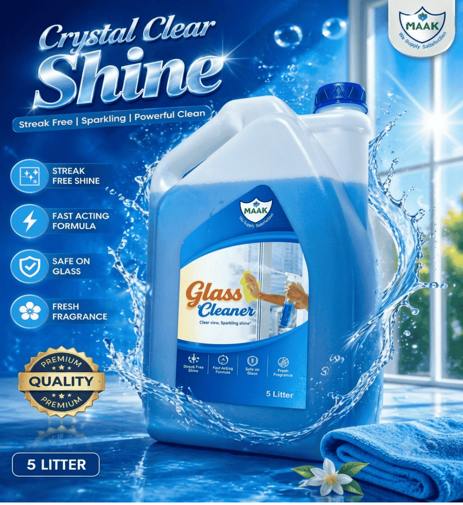 Maak Multisurface  Glass Cleaner - (5 Ltr)