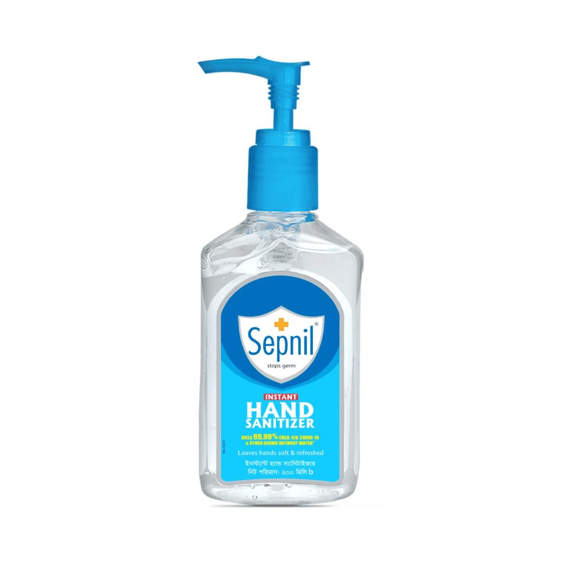 Sepnil Instant Hand Sanitizer Pump – 200ml