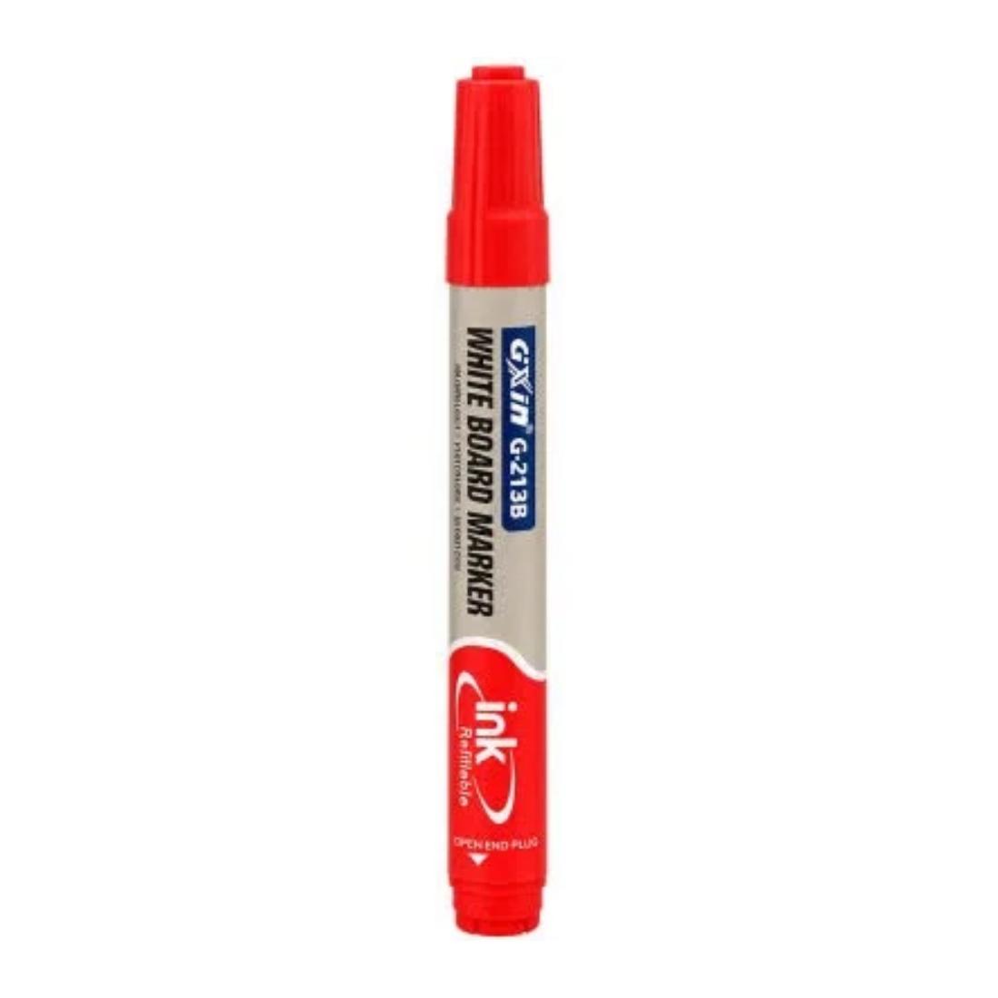 Gxin G-213B Refillable Whiteboard Marker (Red Color)