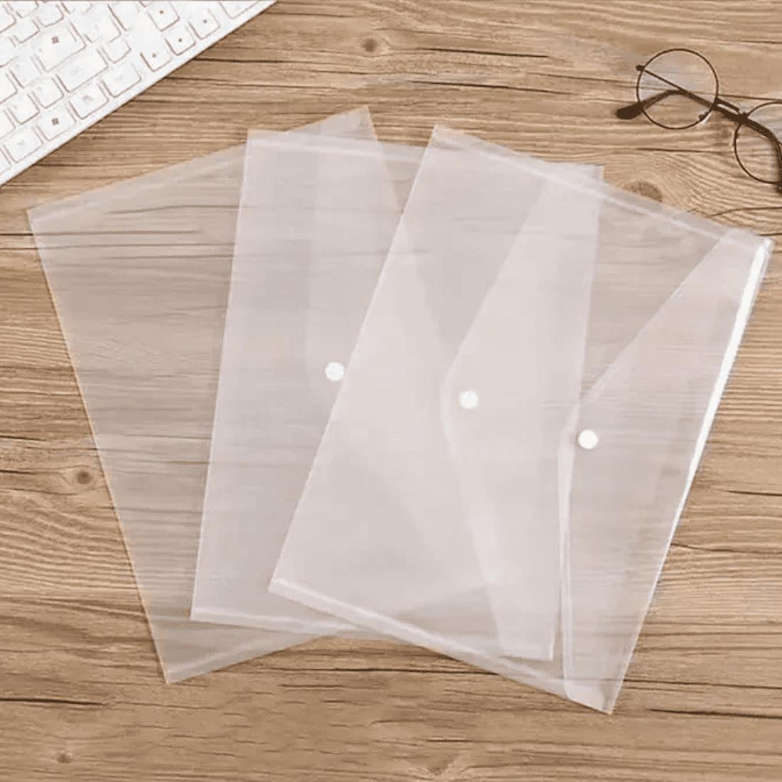 Clear Document File Bag A4 Size