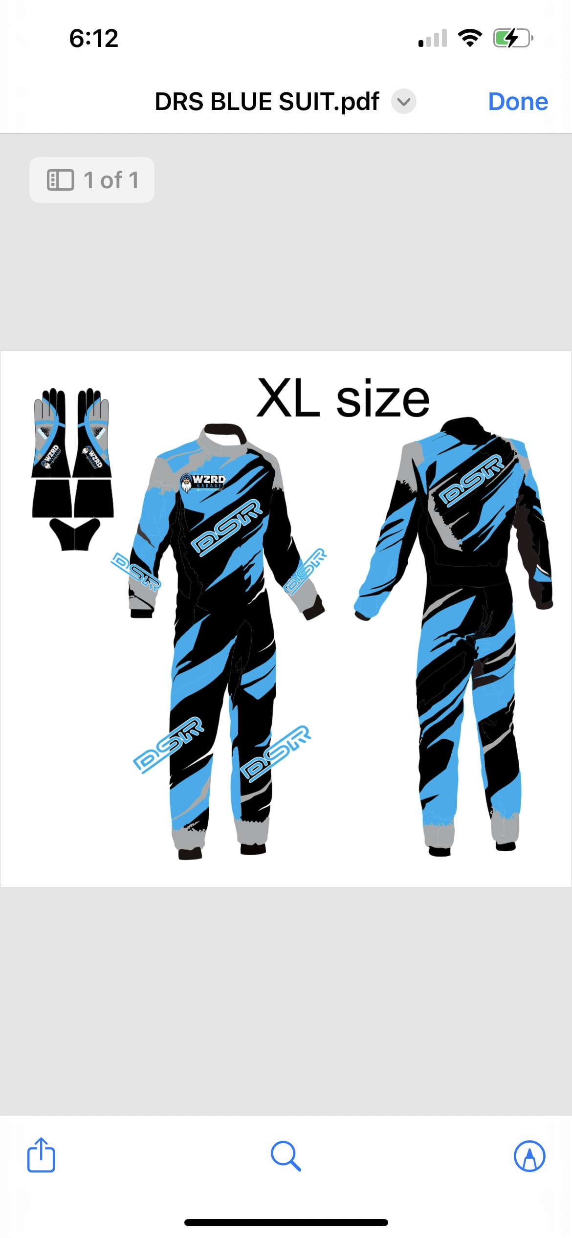 Blue Black DSR