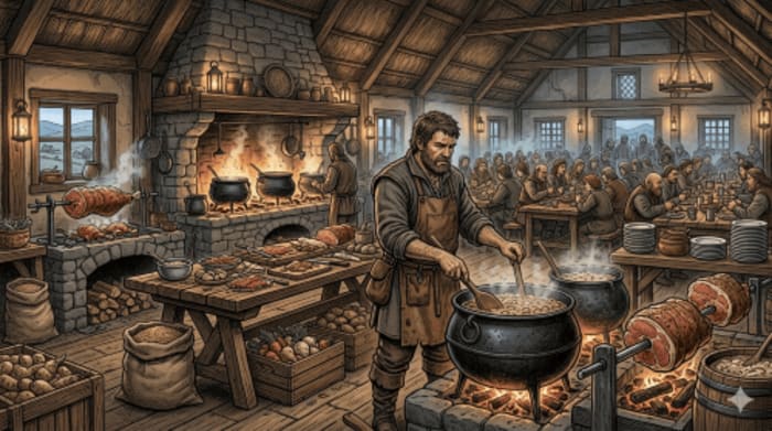 L'Homme de Bree aux fourneaux