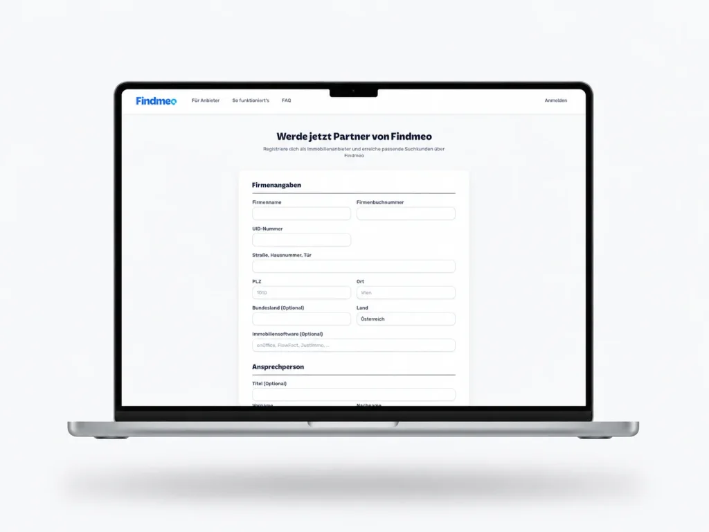 Registrierung