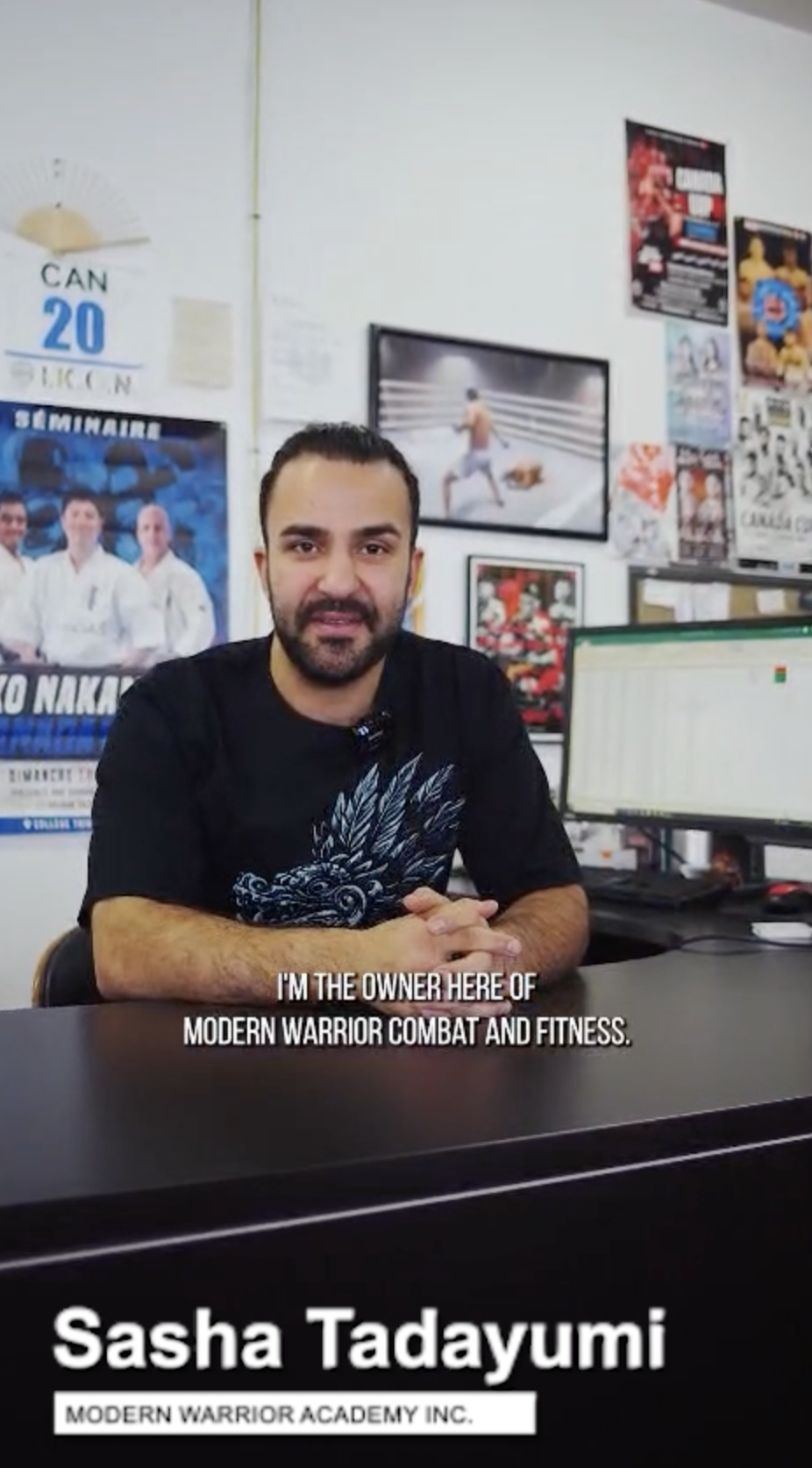 Video testimonial from Sasha Tadayumi