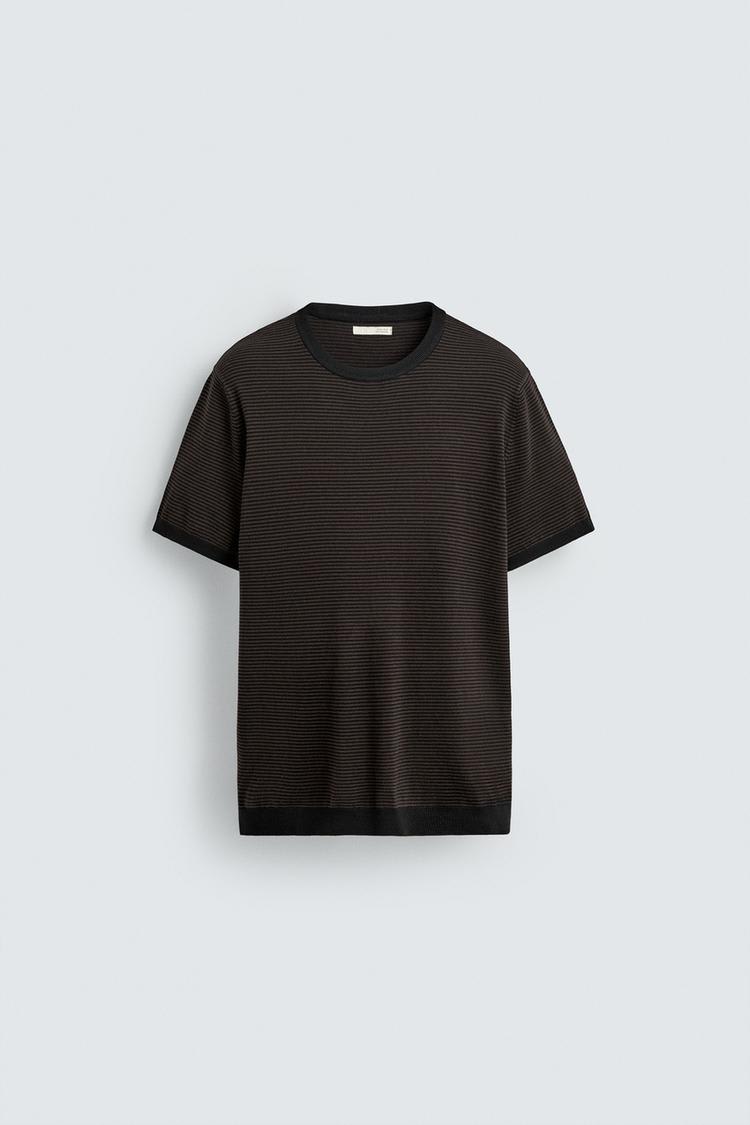 T-SHIRT MALHA REGULAR FIT BÁSICA