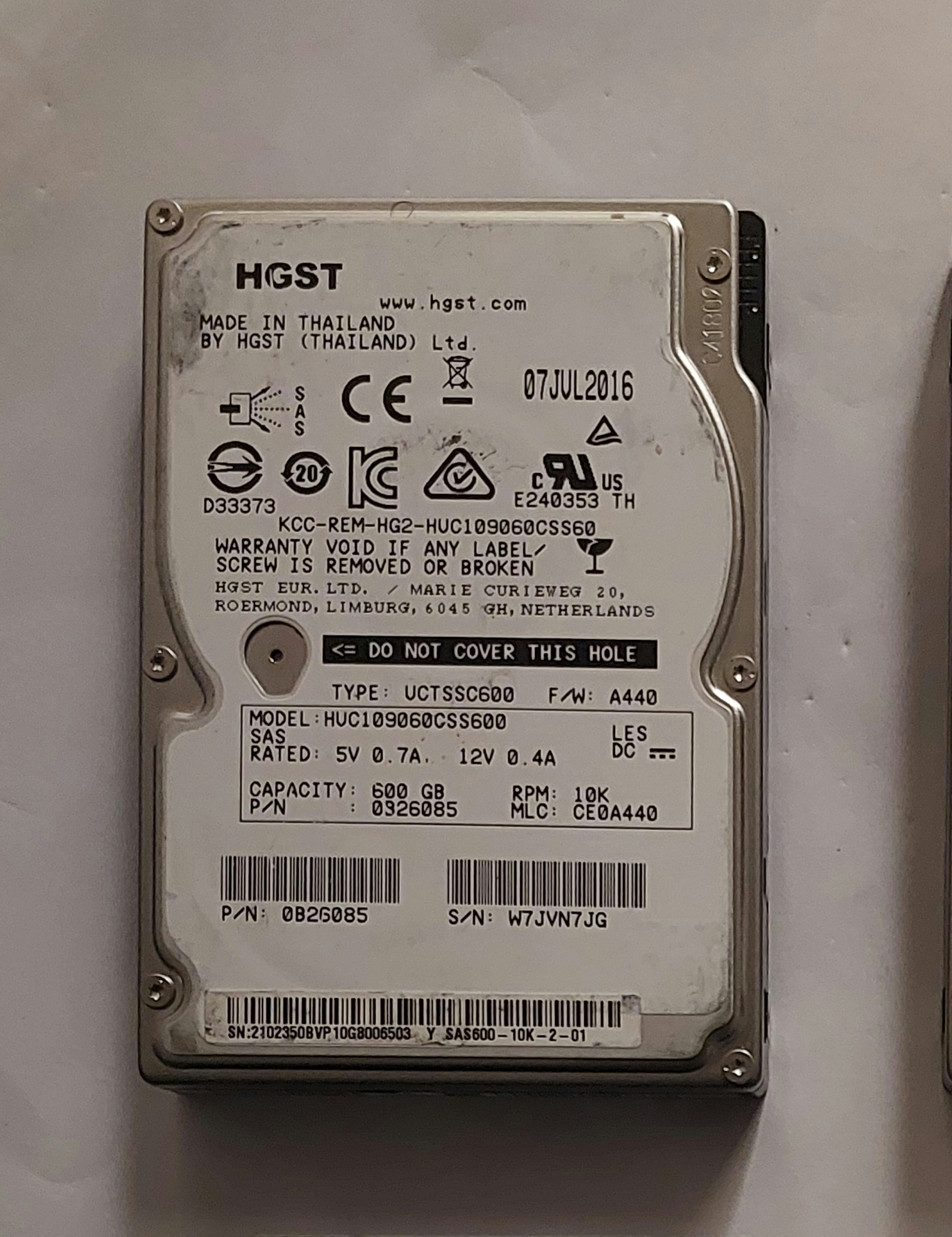 HDD SAS