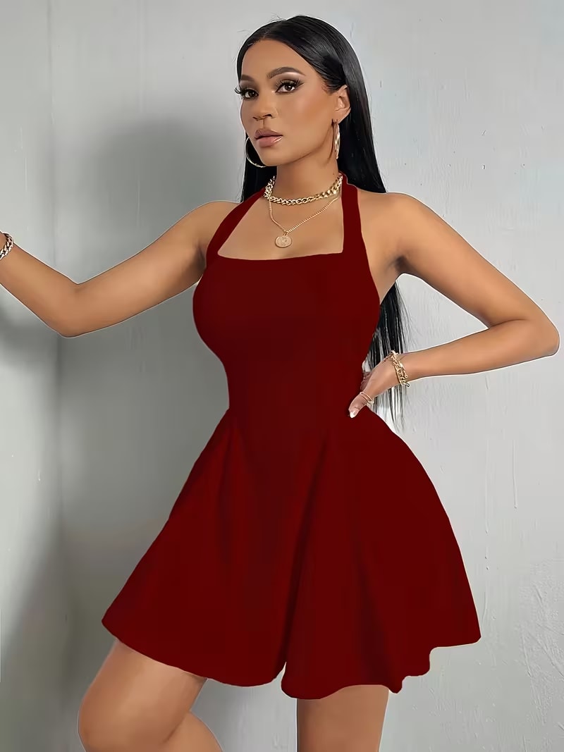 Novo Vestido de Verão Sexy para Mulher