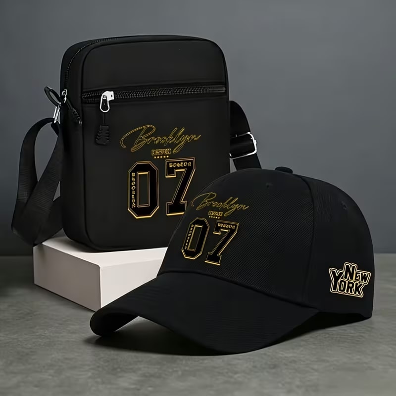 Conjunto de 2 peças Brooklyn 07 com Boné