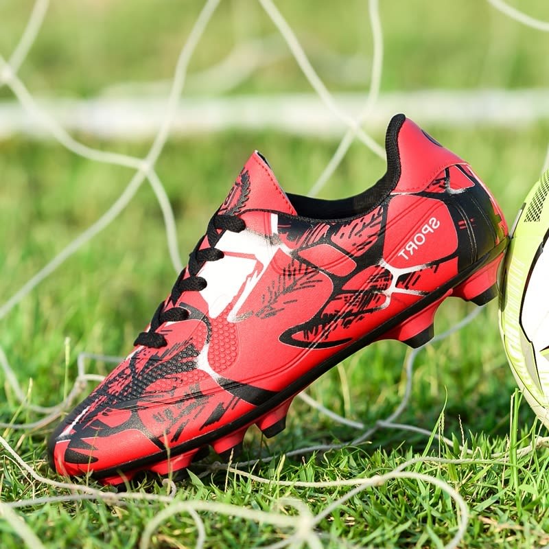 Chuteiras de Futebol Baratas para Crianças, Adolescentes e Adultos, Ténis Esportivos para Meninos com Travas Longas