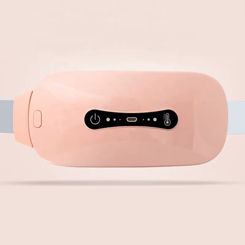 Sinto menstrual usb de alívio de calor, almofada térmica para terapia elétrica com 3 modos de massagem de aquecimento