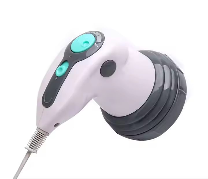 Massageador elétrico portátil tipo martelo vibratório para o corpo, para emagrecimento