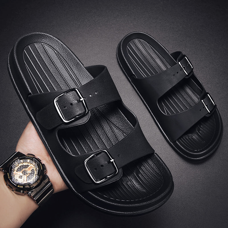 Novo chinelo masculino tipo flip-flop