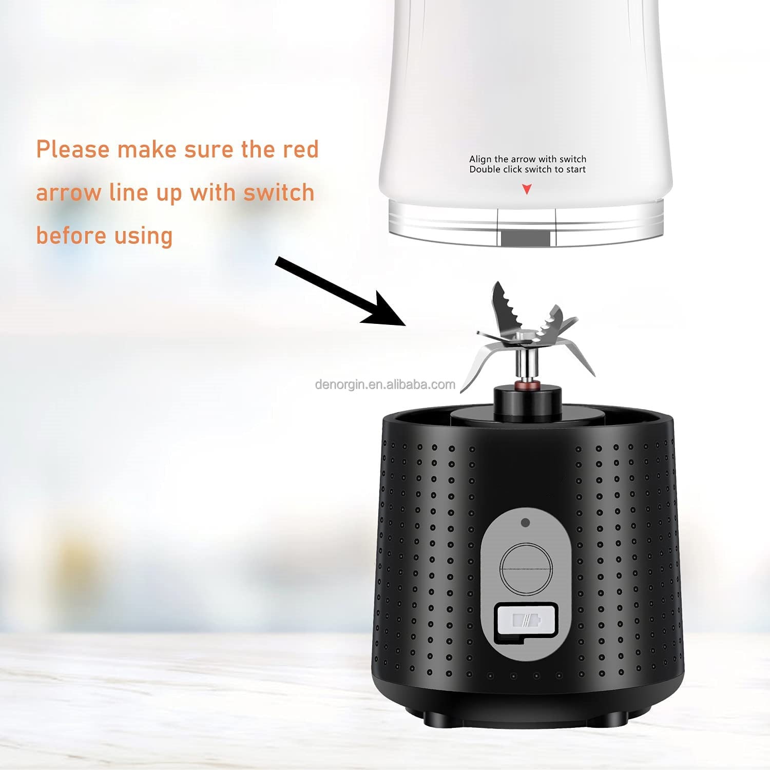 Mini Liquidificador 380ml