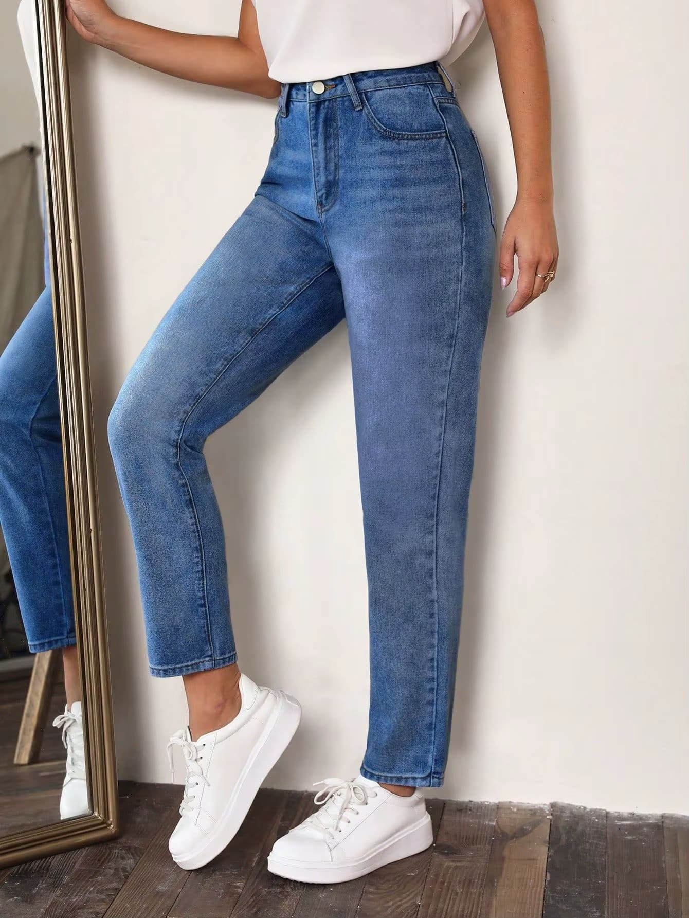 Calça Jeans Feminina 2026 de Verão