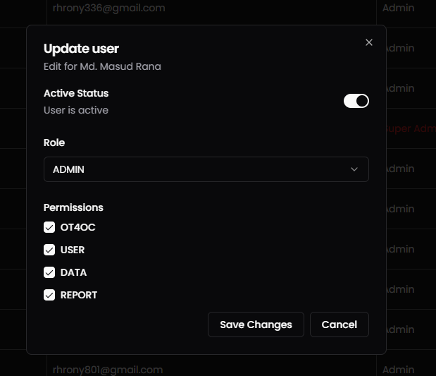 User Accounts & Permissions