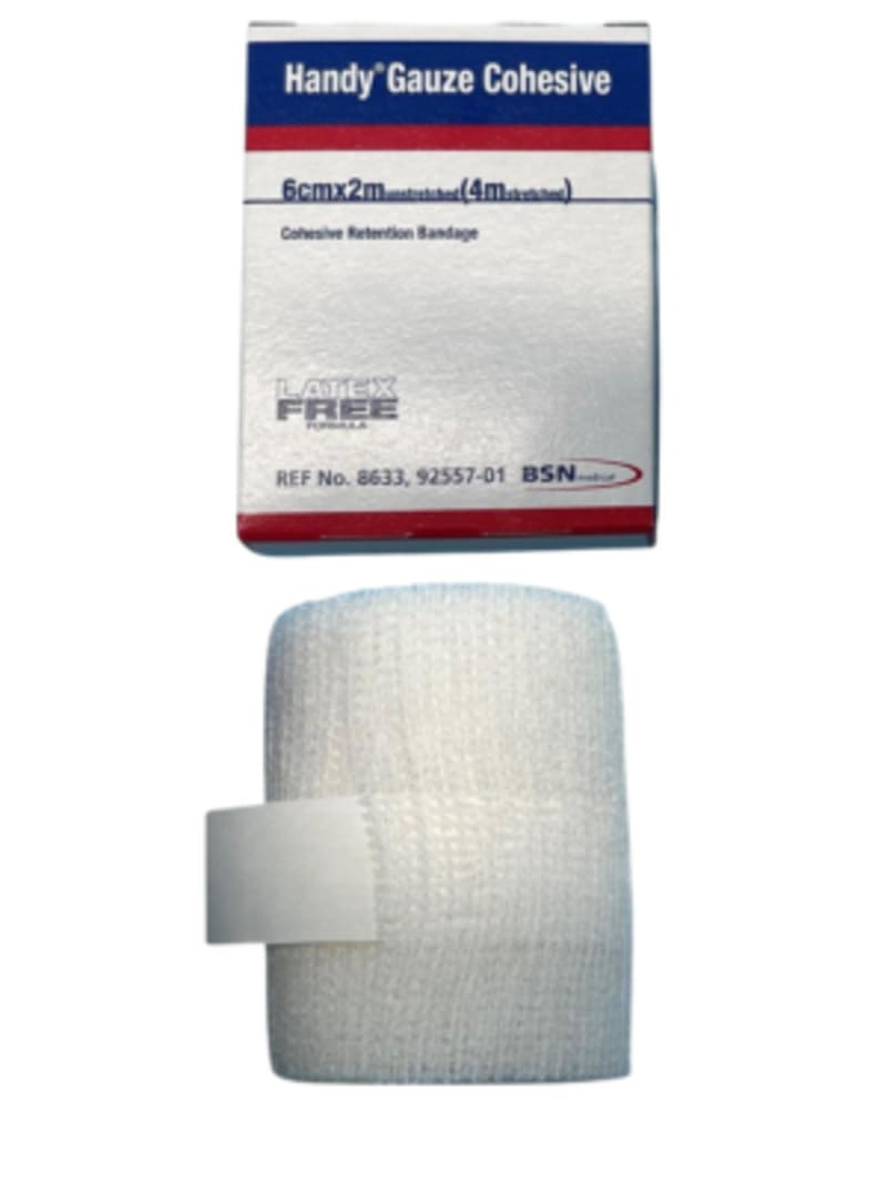 Handy Gauze Cohesive Bandage 6cm x 4m