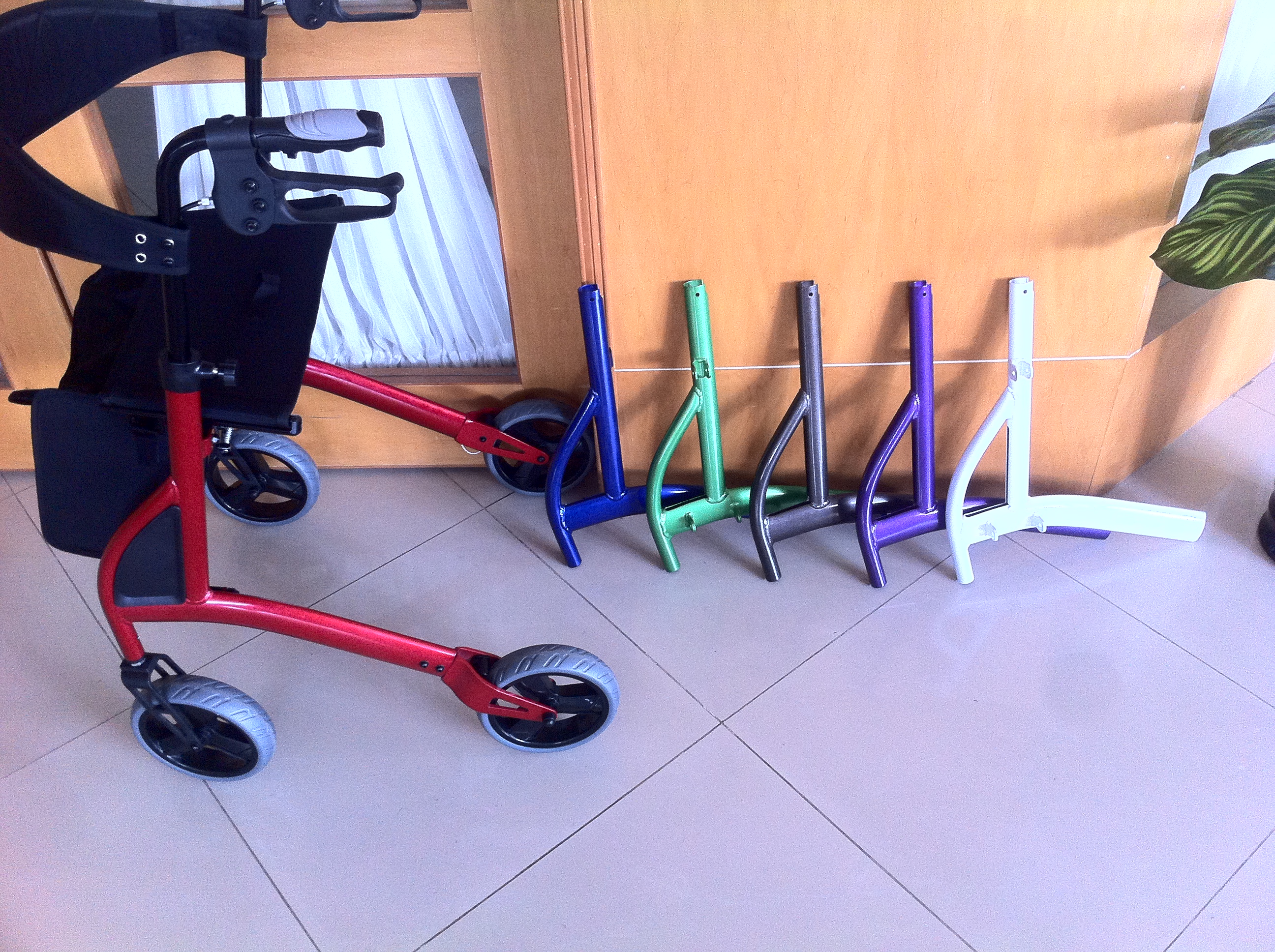 Alpha 438s Rollator (Blue)