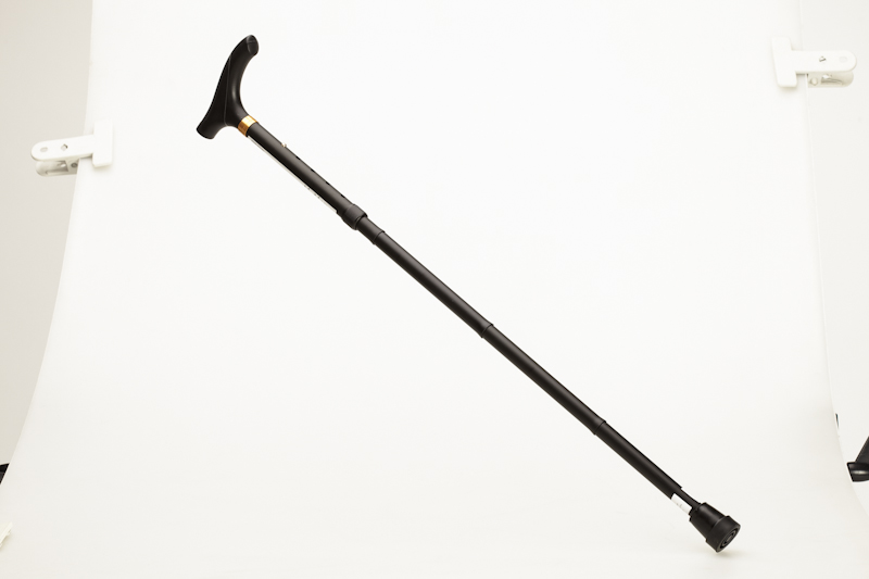 Aluminium Folding Cane - Black