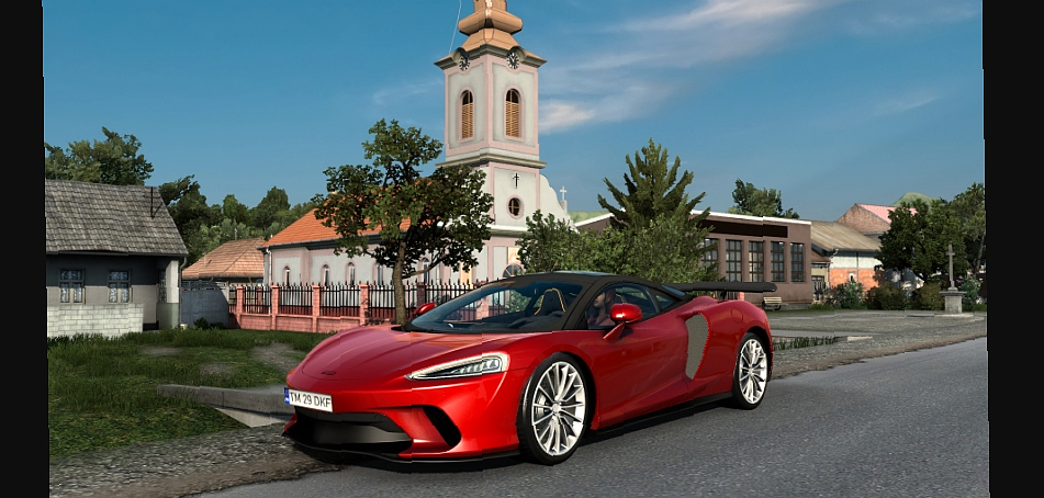 МОД McLaren GT 2021 v2.5 ДЛЯ EURO TRUCK SIMULATOR 2
