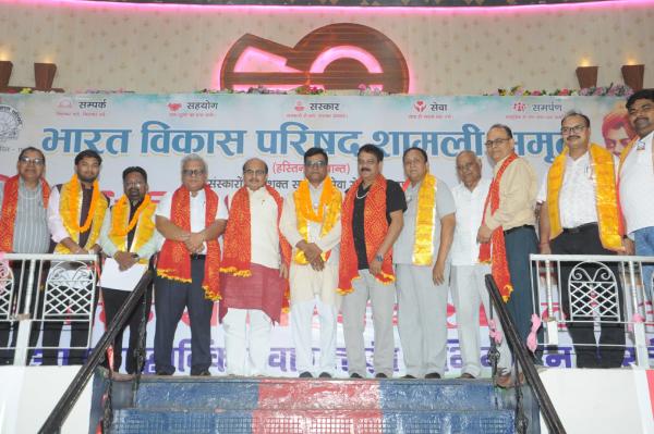 भाविप शामली अमृत शाखा की नई कार्यकारिणी को दिलाई शपथ