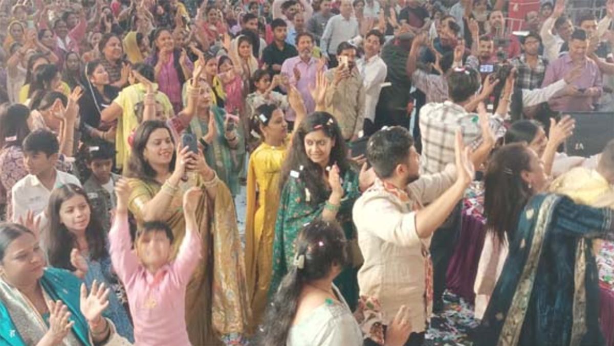 हनुमान जागरण महोत्सव में झूमे श्रद्धालु