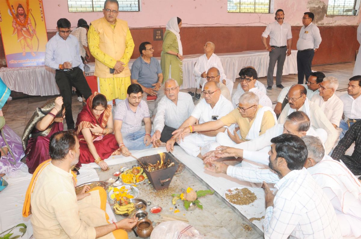 अक्षय तृतीया पर धूमधाम से मनाई गई भगवान परशुराम जयंती