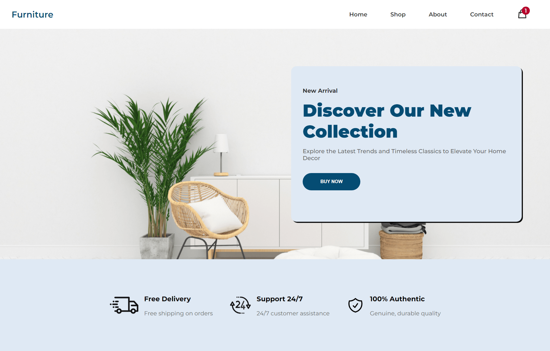 Furniture Store 🛍️