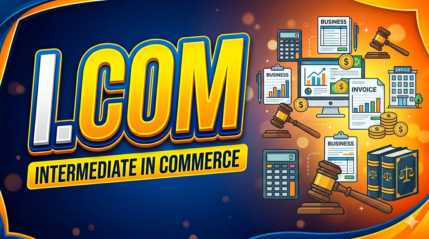 I.Com (Intermediate in Commerce)