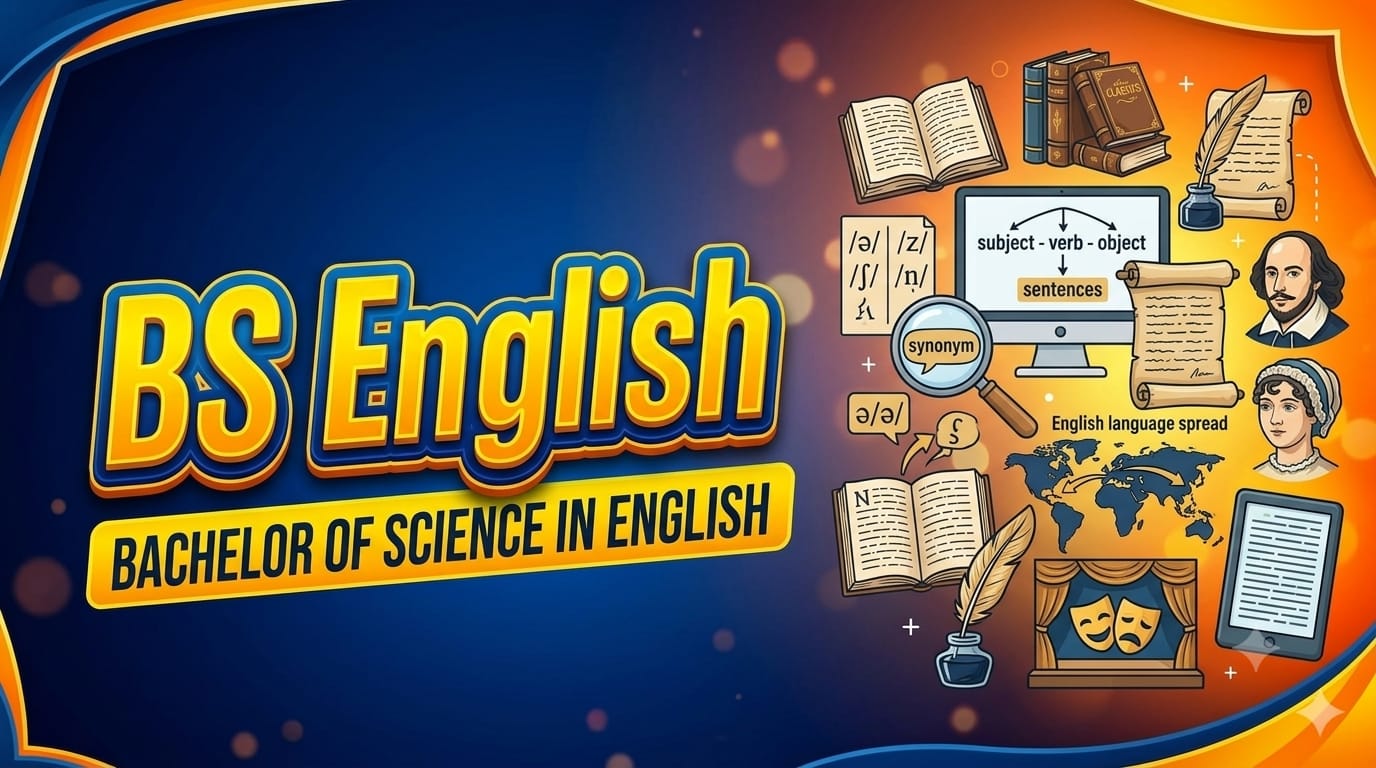 BS English (Bachelor of Science in English)