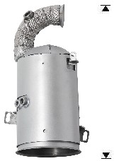 Catalizzatore per CITROËN BERLINGO 1.6TD HDI DPF 1560 cc 75 cv 1.6TD HDI DPF 75cv (5/11>)