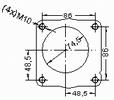 Catalizzatore per FORD TRANSIT CONNECT 1.8TD 1753 cc 75 cv 1.8TD 75cv (5/02>5/06)