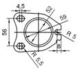 Catalizzatore per FORD C-MAX 1.8TD TDCI 1753 cc 115 cv 18TCLYNX 1.8TD TDCI 115cv (3/07>)