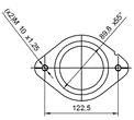 Catalizzatore per FORD RANGER 2.5TD 2500 cc 143 cv WL 2.5TD 143cv (9/06>4/10)