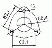 Catalizzatore per OPEL CORSA B 1.0i 12V 973 cc 55 cv X1.0XE 1.0i 12V 55cv (4/97>12/00)