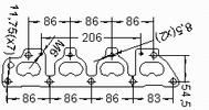 Catalizzatore per OPEL ASTRA 1.4i 16V 1389 cc 90 cv Z14XE 1.4i 16V 90cv (9/00>9/04)
