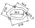 Catalizzatore per OPEL MERIVA 1.3TD CDTI 1248 cc 69 cv Z13DT 1.3TD CDTI 69cv (1/06>7/06)