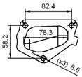 Catalizzatore per FIAT 500 1.3TD MJTD DPF 1248 cc 75 cv 169A1000 1.3TD MJTD DPF 75cv (7/07>)